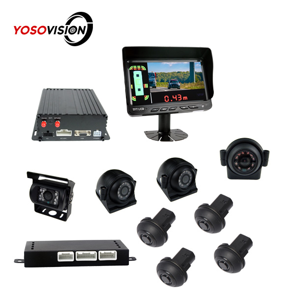 YS-PST01 DVR Integrated Video Parking Sensor System